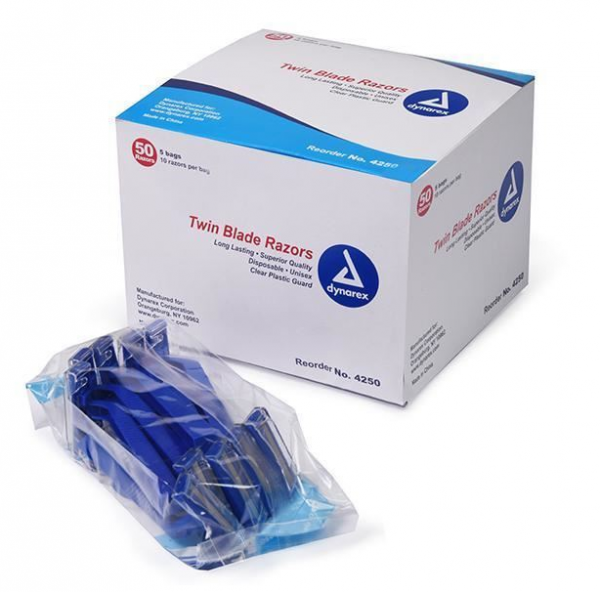 Dynarex Razor 50 Pcs/Box | T-PRO Tattoo Supply
